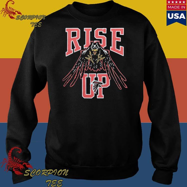 Rise Up Logo Atlanta Falcons T-shirt, hoodie, sweater, long sleeve