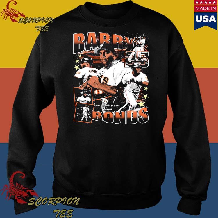 Official barry Bonds 25 San Francisco Giants T-Shirt, hoodie, tank top,  sweater and long sleeve t-shirt