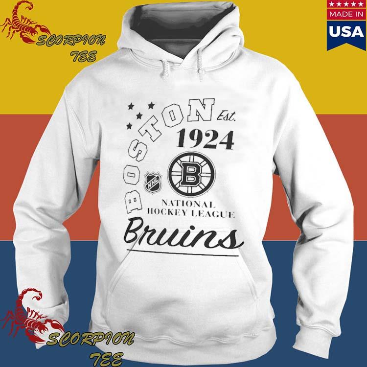 Vintage Boston Bruins Logo Hockey Sweatshirt Tee Shirt