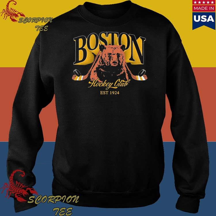 Boston Bruins hockey club est 1924 bear shirt, hoodie, sweater, long sleeve  and tank top