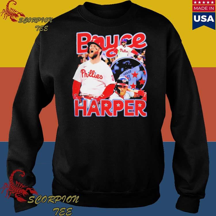 Bryce Harper Phillies T Shirt Design. PNG Digital 4500x5100 Px 