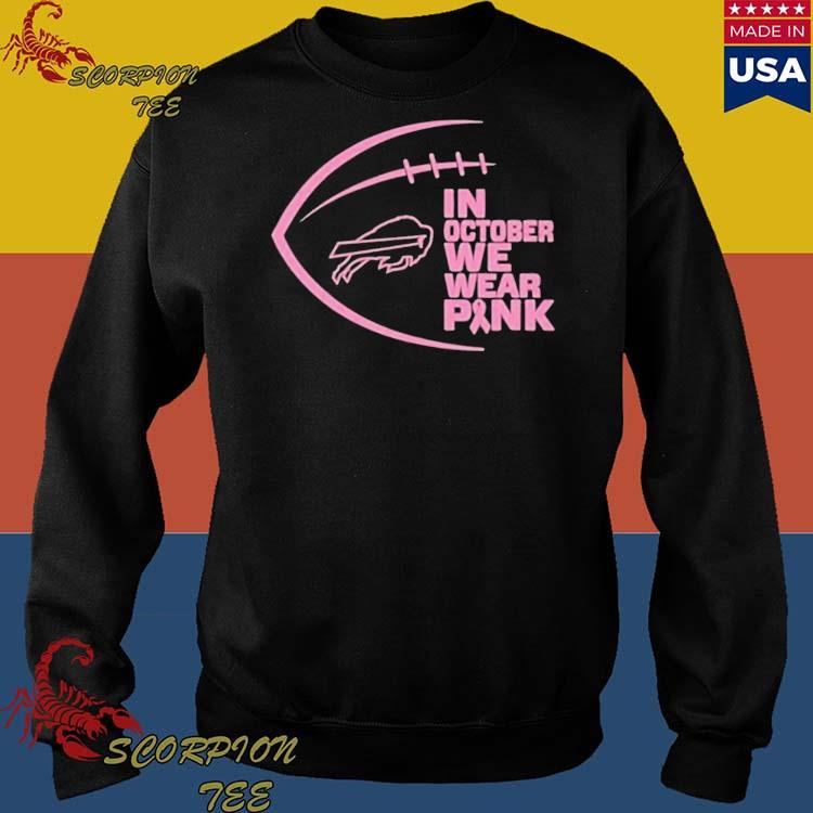 Buffalo Bills In October We Wear Pink shirt, hoodie, sweater, long