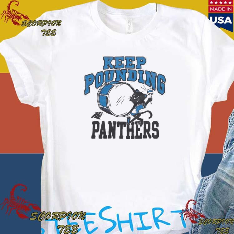 Carolina Panthers Cutoff Sleeve Sweatshirt 