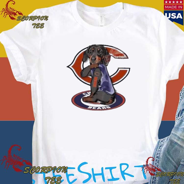 Chicago Bears NFL Dog Tee Shirt