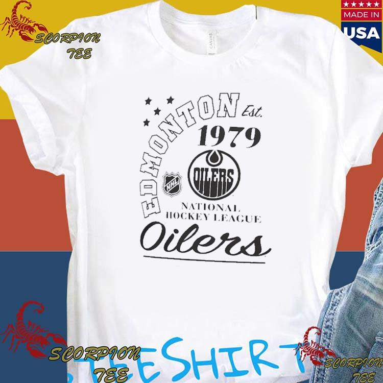 NHL Branded Youth Edmonton Oilers Scoring Chance L/S T-Shirt