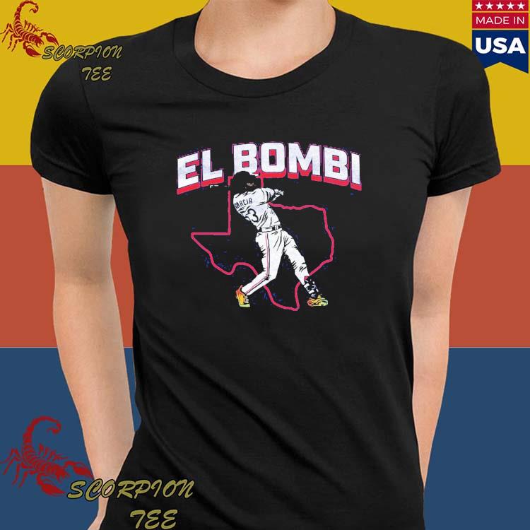 Adolis Garcia El Bombi SVG Texas Ranger Shirt - Limotees
