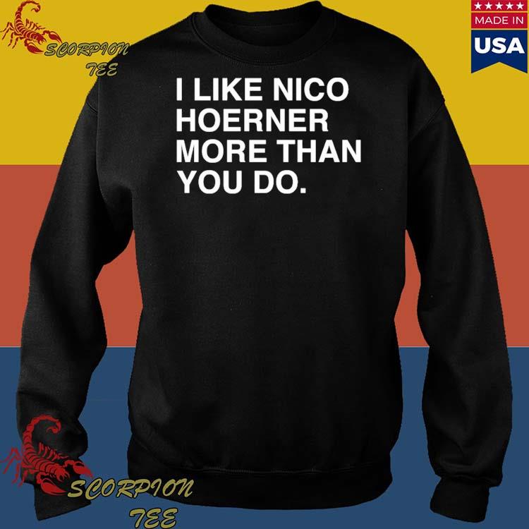 Official i Like Nico Hoerner More Than You Do Shirt, hoodie, sweater, long  sleeve and tank top