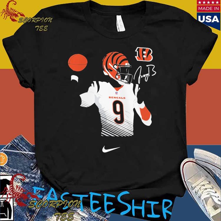 Cincinnati Bengals Joe Burrow jersey shirt t shirt