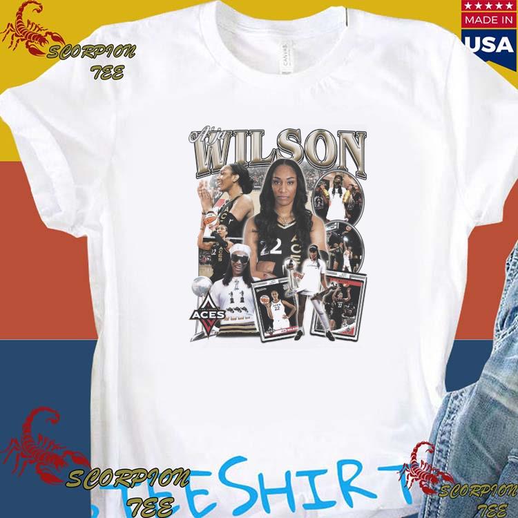 A'ja Wilson At The Aces Championship Parade Las Vegas Aces T-shirt,Sweater,  Hoodie, And Long Sleeved, Ladies, Tank Top