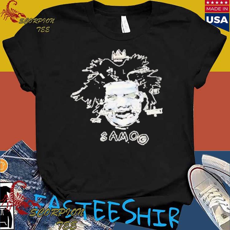 Lebron James Wearing Jean Michel Basquiat Samo Shirt - ABeautifulShirt