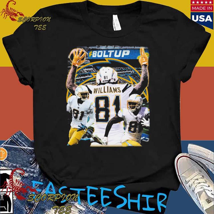 Official los Angeles Chargers Mike Williams Bolt Up T-Shirts, hoodie, tank  top, sweater and long sleeve t-shirt