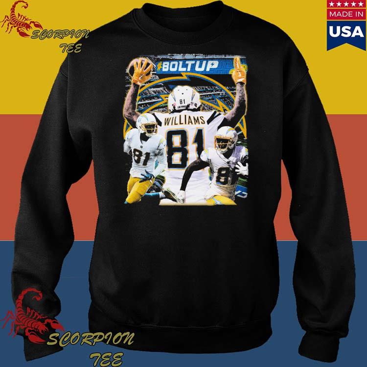 Official los Angeles Chargers Mike Williams Bolt Up T-Shirts, hoodie, tank  top, sweater and long sleeve t-shirt