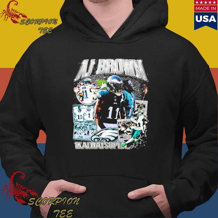 Official aj brown philadelphia eagles shirt, hoodie, sweater, long