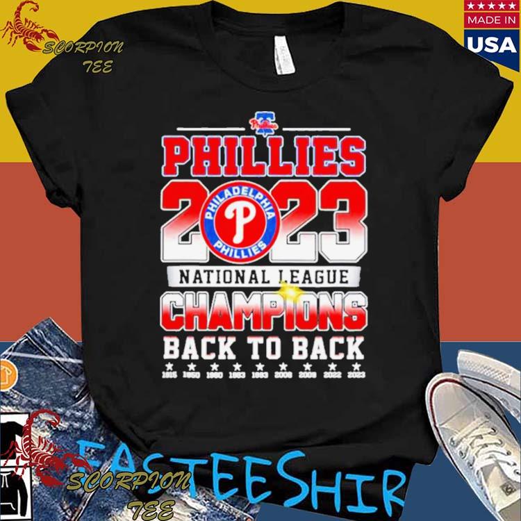 Philadelphia Phillies National League Champions T shirt, hoodie, sweater,  long sleeve and tank top