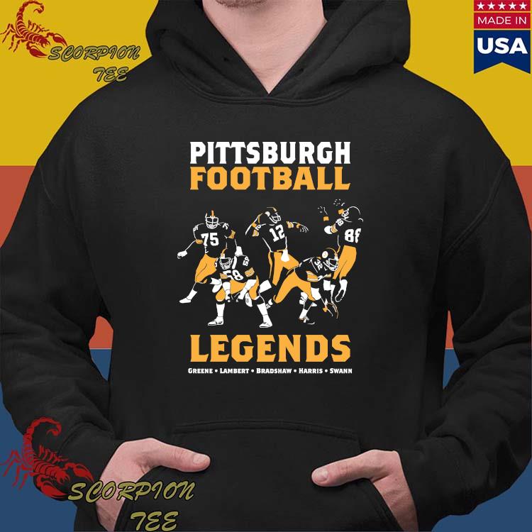 Pittsburgh Steelers Stall Worth Greene Harris Bradshaw Swann T Shirt -  Growkoc