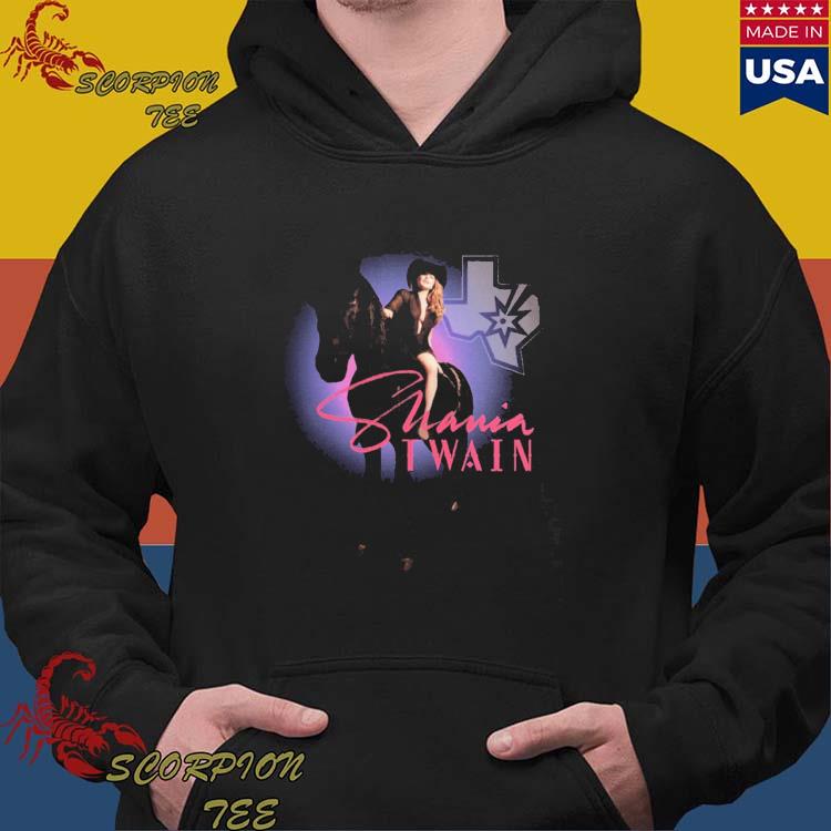 Official san Antonio Spurs X Shania Twain 2023 Concert T-Shirts, hoodie,  tank top, sweater and long sleeve t-shirt