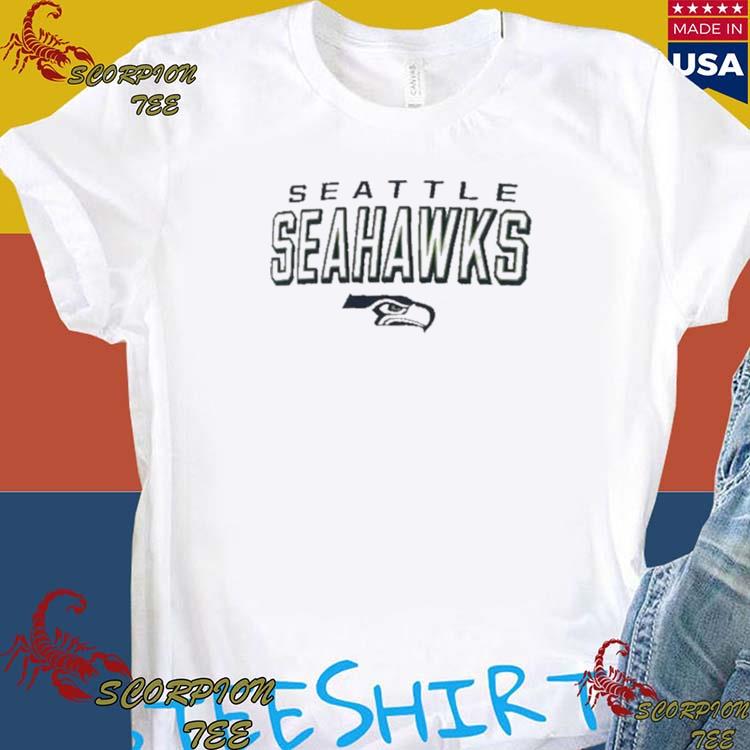 Men's Nike Heathered Gray Seattle Seahawks Primary Logo T-Shirt