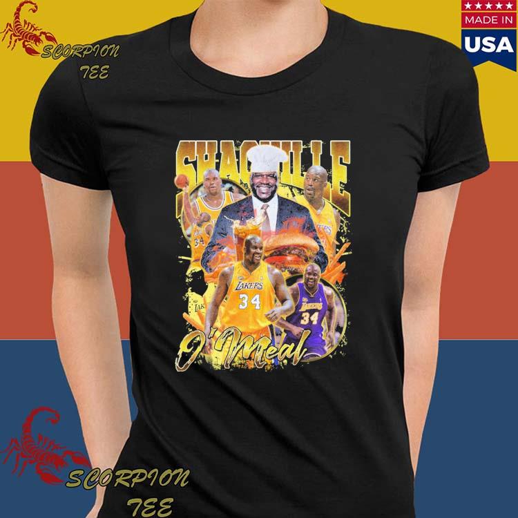34 Lakers Shaquille O'Neal shirt, hoodie, sweater, long sleeve and tank top