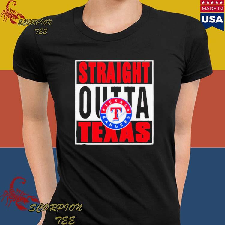 Straight Outta Texas Rangers Shirt