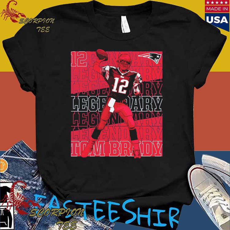 Official Tom Brady New England Patriots Fanatics Branded Legendary shirt -  TypoTees