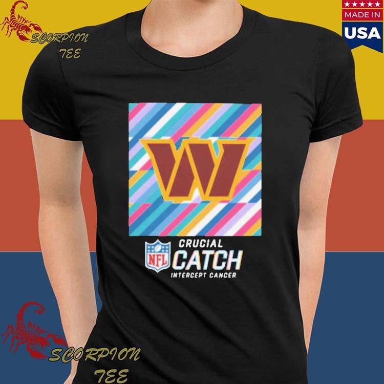 Official Commanders Merchandise Washington Commanders 2023 Nfl Crucial  Catch Sideline T Shirts - Shirtnewus