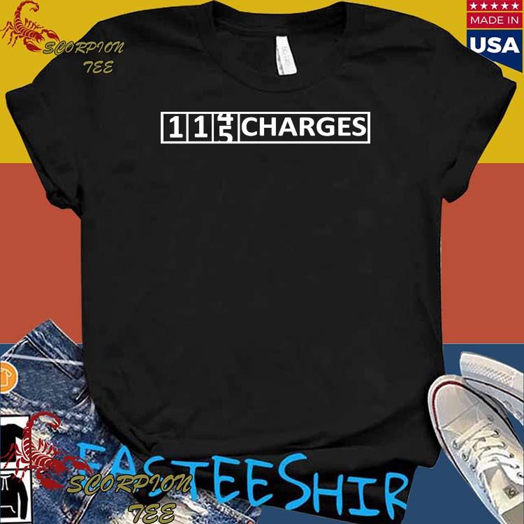 Official 11 5 Charges Alternative MUFC T-shirts