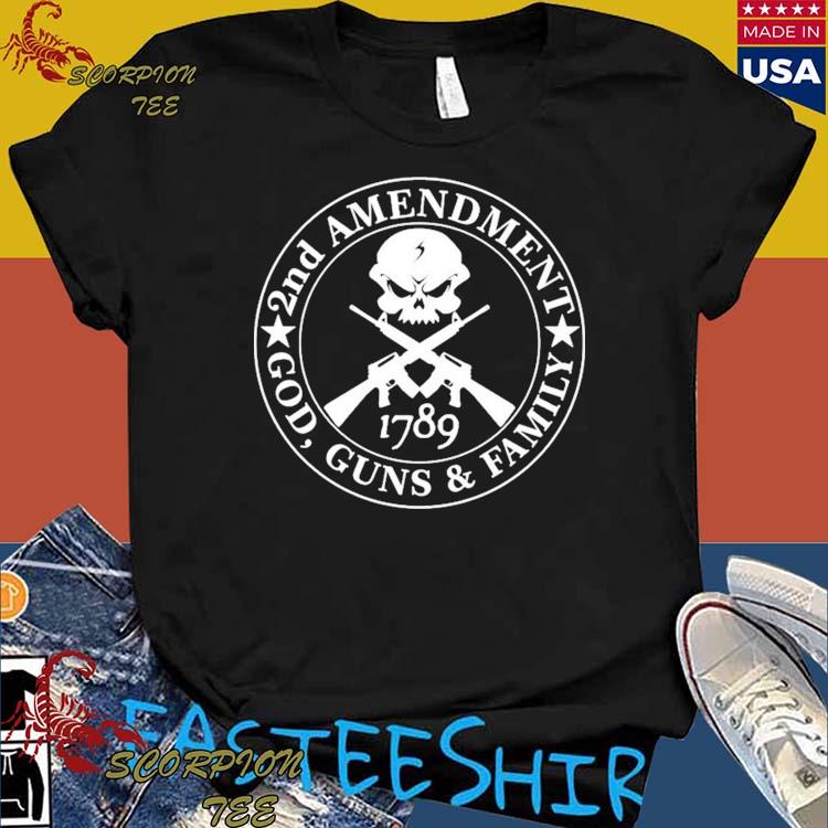 Official 2Nd Amendment God Guns Family T-Shirts