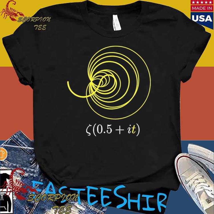 Official 3blue1brown Zeta Spiral T-shirts