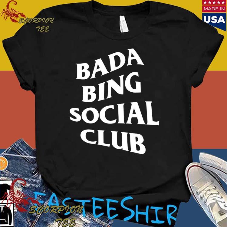 Official anti Social Bada Bing Club T-shirts