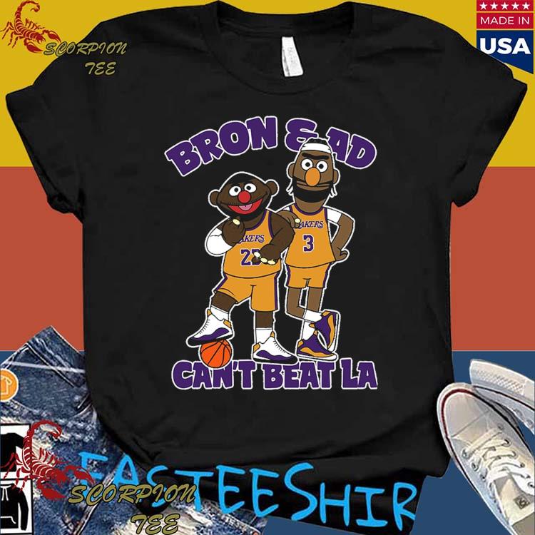 Official bron & Ad Can't Beat LA Bert & Ernie T-Shirts