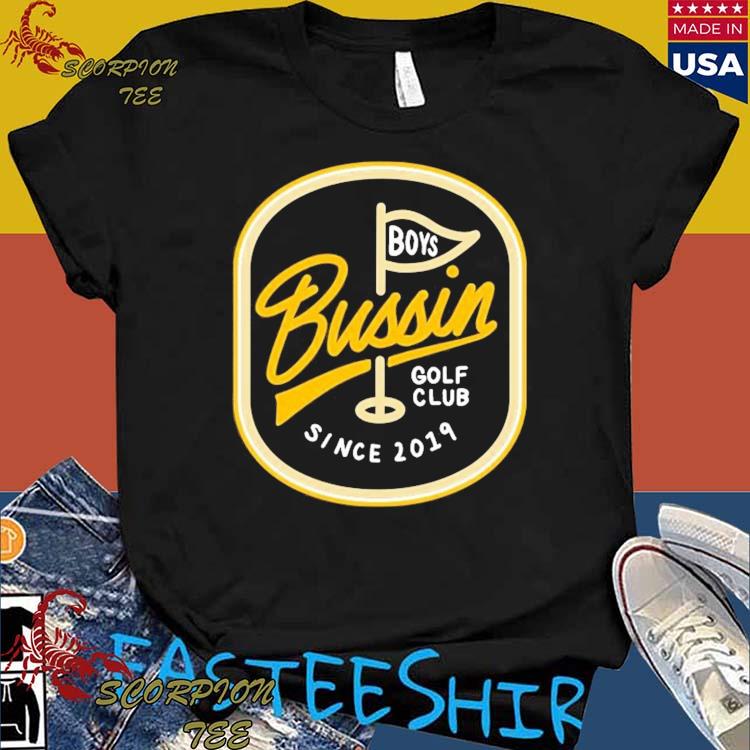 Official bussin Golf Club Pin Flag T-Shirts
