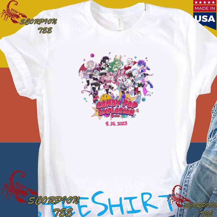 Official candy Pop Explosion T-shirts