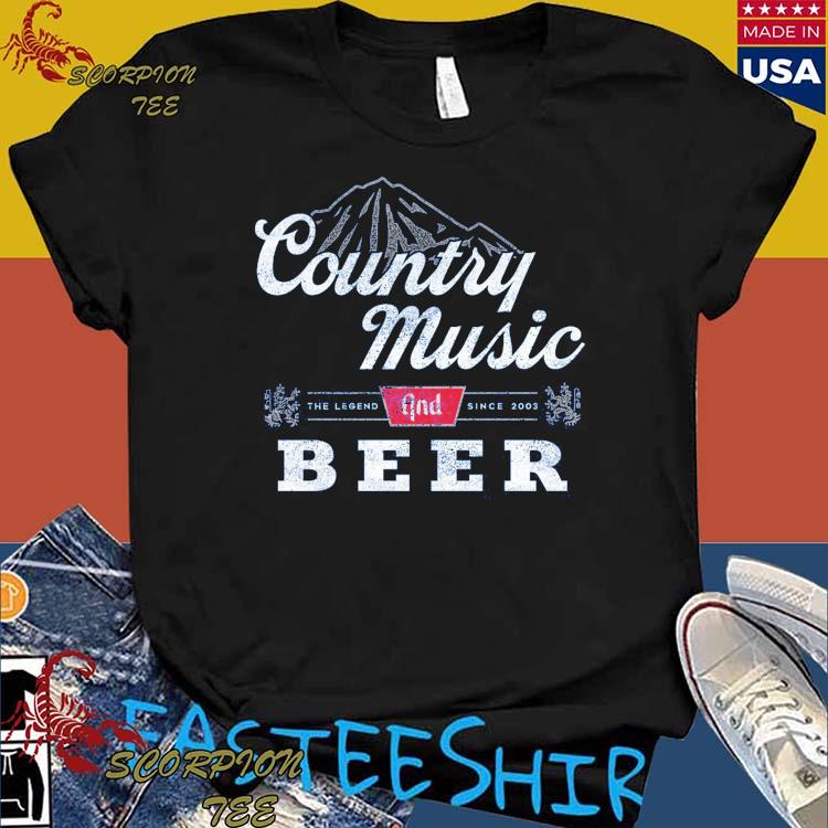 Official country Music & Beer T-shirts
