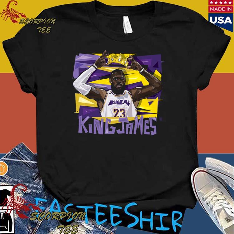 Official crown Me King James T-shirts