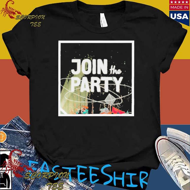 Official join The Party Logo T-Shirts