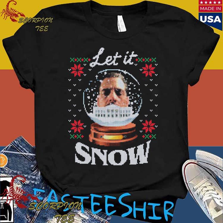 Official let It Snow Ugly Christmas Sweater T-Shirts