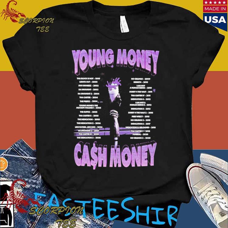 Official lil' Wayne Young Money Cash Money T-shirts
