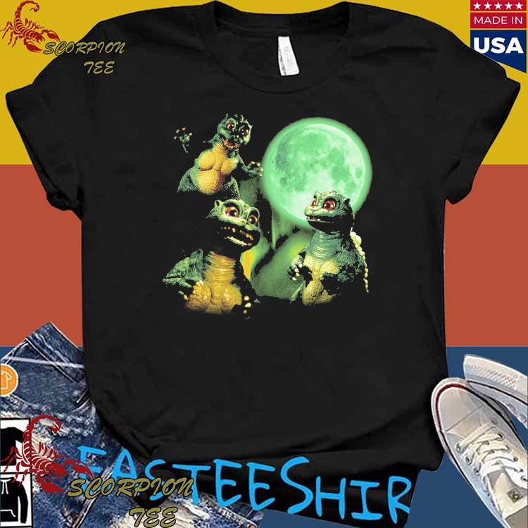 Official little Godzilla Green Moon T-shirts