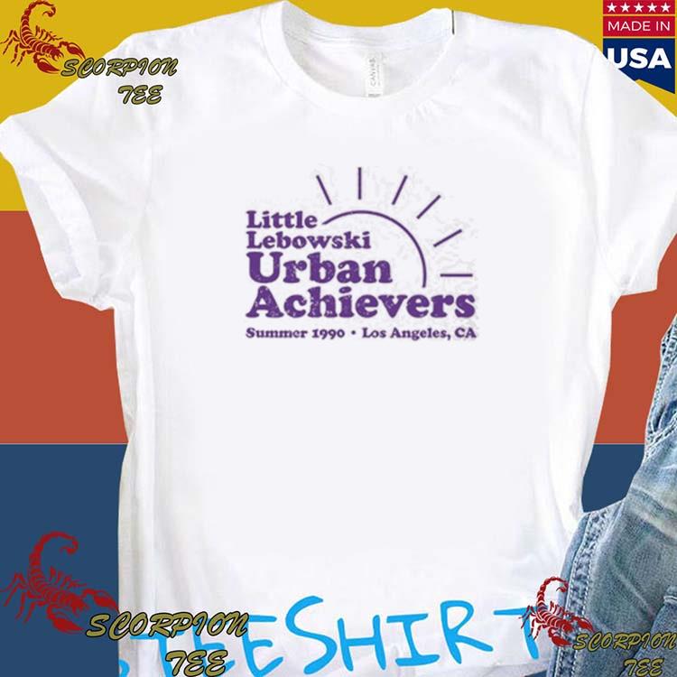 Official little Lebowski Urban Achievers Summer 1990 Los Angeles Logo T-shirts