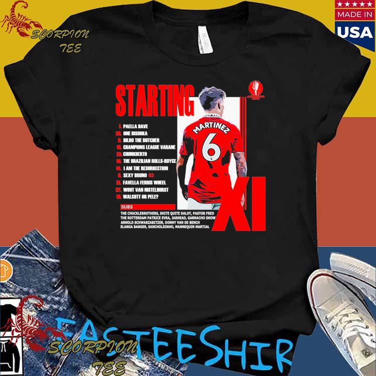 Official martinez Alternative Line Up 2022 2023 T-shirts
