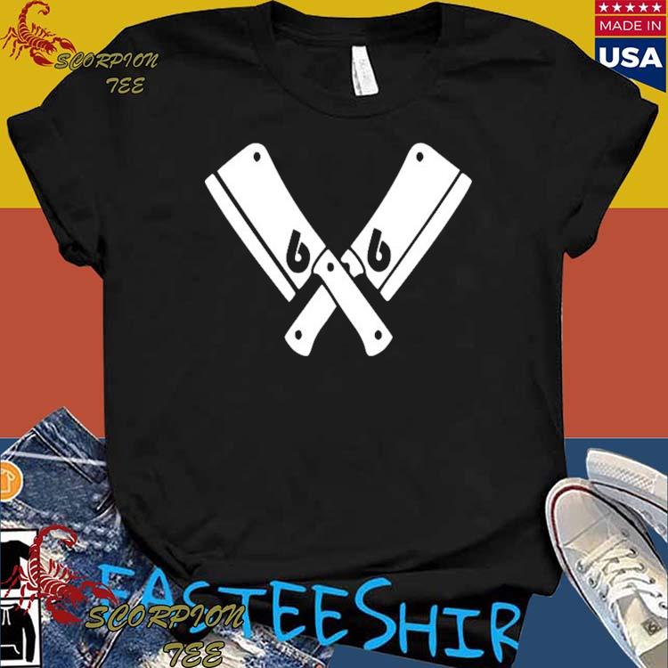 Official martinez the Butcher Subtle Chest T-Shirts