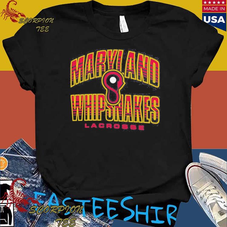 Official maryland Whipsnakes Speed Lacrosse T-shirts