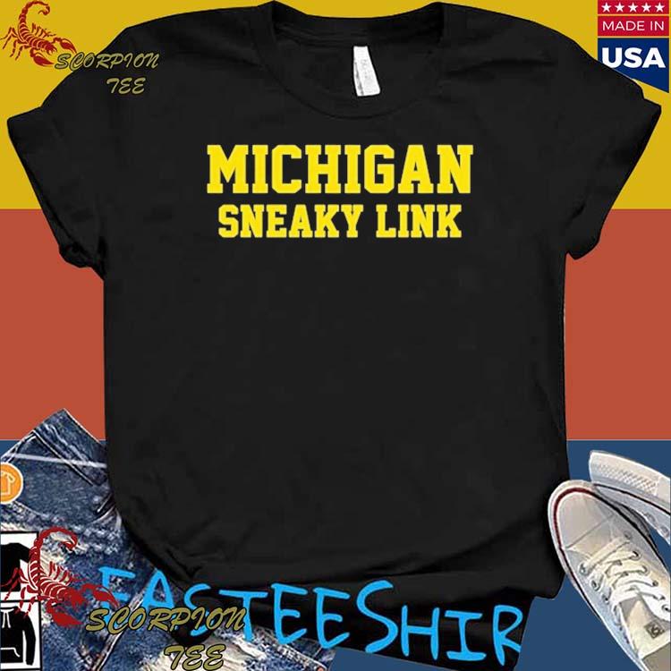 Official michigan Sneaky Link T-shirts