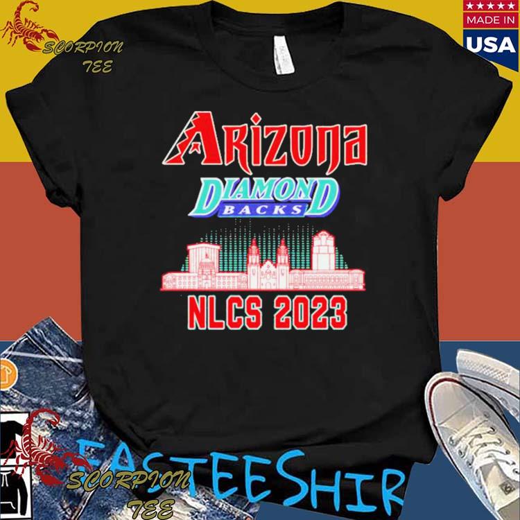Official mlb Arizona Diamondbacks NLCS 2023 Champions Skyline T-shirts