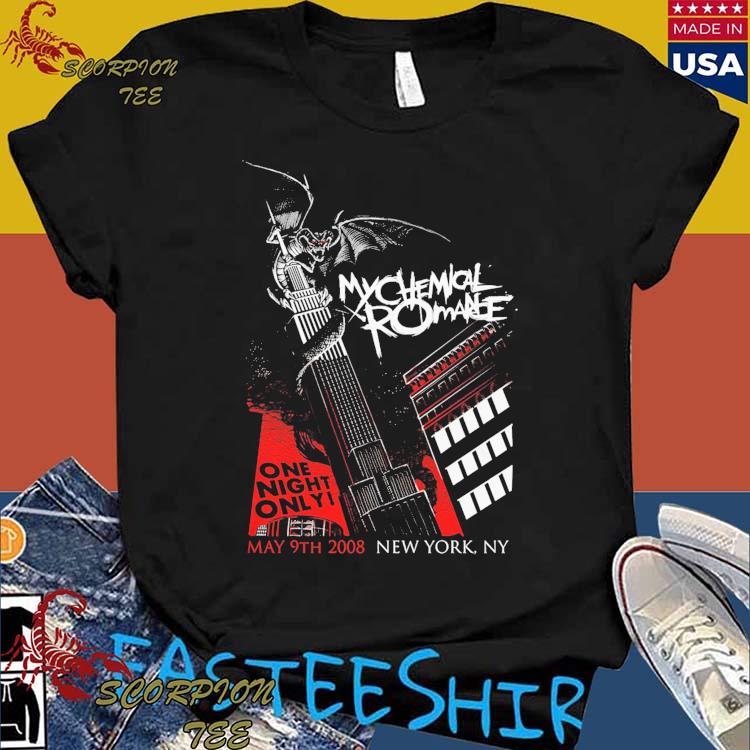 Official my Chemical Romance Nyc Dragon T-Shirts