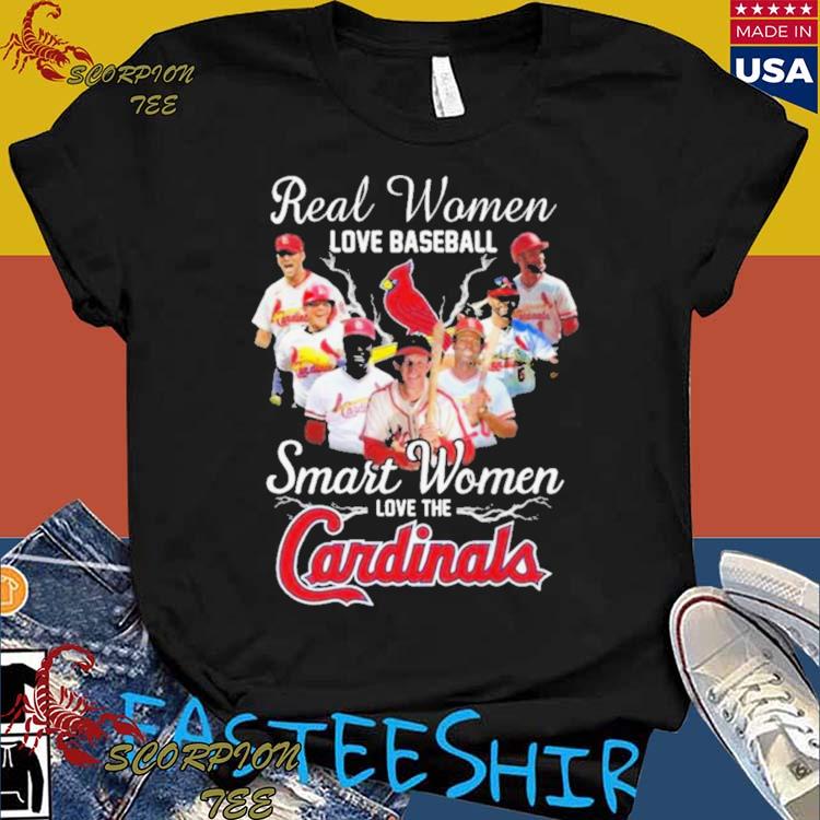 Official real Women Love Baseball Smart Women Love The St. Louis Cardinals Players 2023 T-shirts
