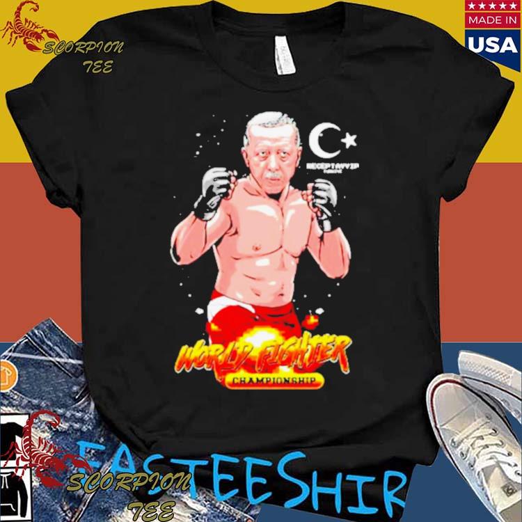 Official recep Tayyip Fighter From Turkey Championship T-shirts