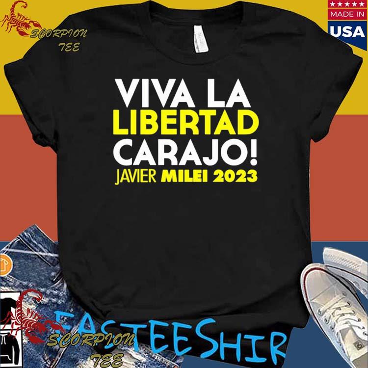 Official roger Stone Viva La Libertad Carajo Javier Milei 2023 T-Shirts