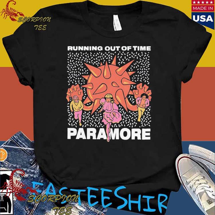 Official running Out Of Time Paramore T-Shirts