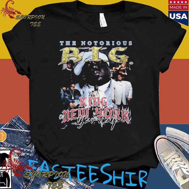 Official the Notorious Big The King Of New York Life After Biggie T-shirts